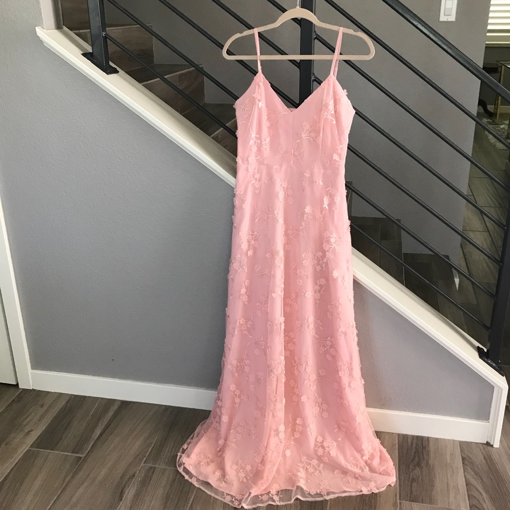 Gorgeous Mesh Floral Gown